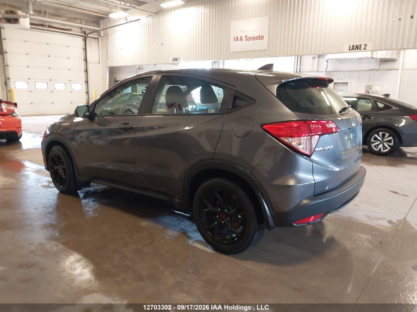 Vin: 3czru6h37gm104838, lot: 3108978, honda hr-v lx 20163