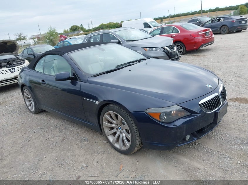 2007 BMW 650 I, Можливі проблеми з механікою, IAAI, VIN WBAEK13557CN82454