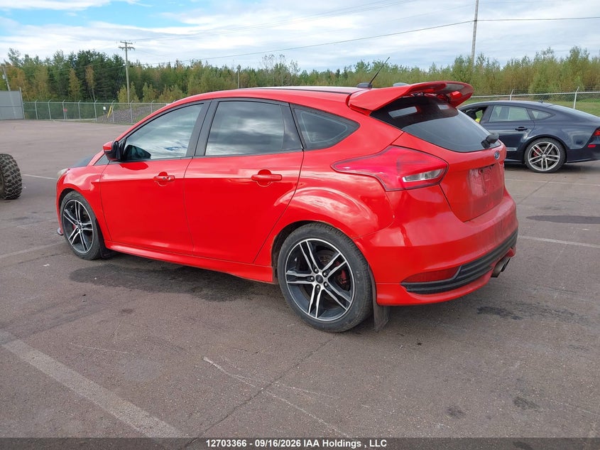Vin: 1fadp3l95gl265021, lot: 3109042, ford focus st st 20163