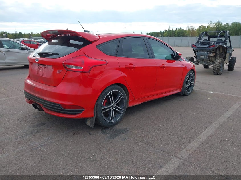 Vin: 1fadp3l95gl265021, lot: 3109042, ford focus st st 20164