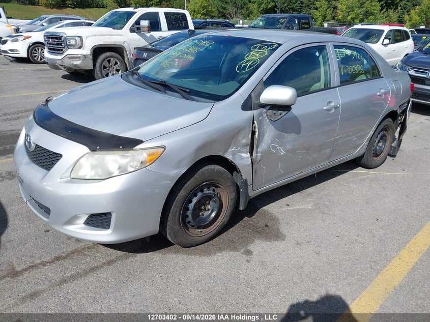 Vin: 2t1bu4ee4ac356886, lot: 3109078, toyota corolla ce 20102
