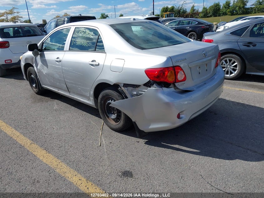 Vin: 2t1bu4ee4ac356886, lot: 3109078, toyota corolla ce 20103