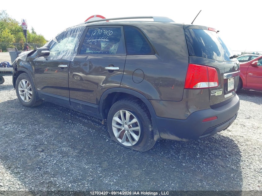 Vin: 5xyktca13bg114662, lot: 3109096, kia sorento lx 20113