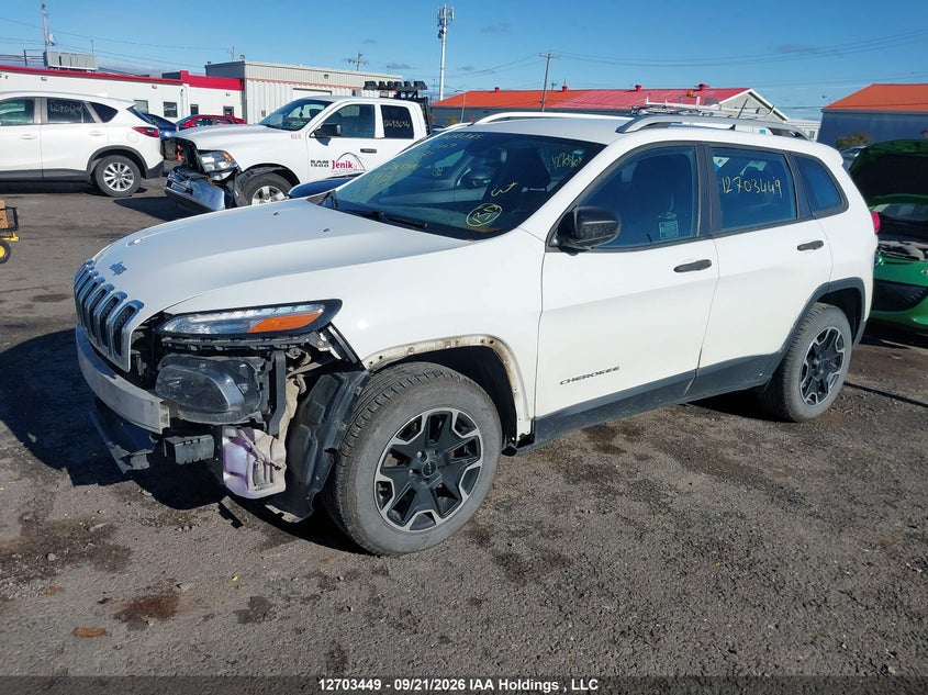 Vin: 1c4pjmas5gw365171, lot: 3109125, jeep cherokee sport 20162