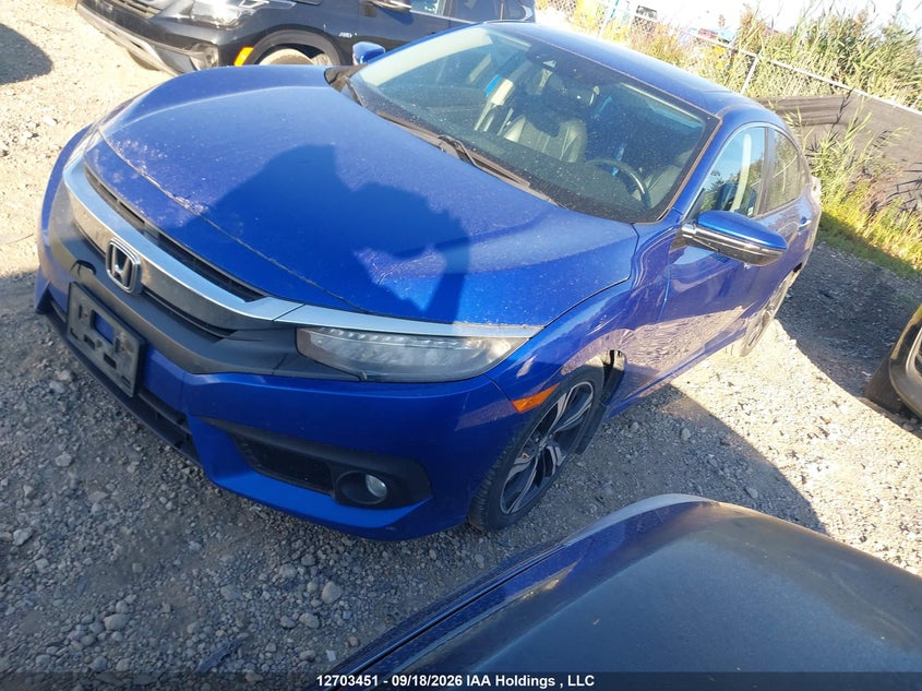 Vin: 2hgfc1f96gh110099, lot: 3109127, honda civic touring 20162