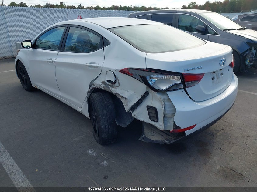 Vin: 5npdh4ae9eh498592, lot: 3109132, hyundai elantra se/sport/limited 20143