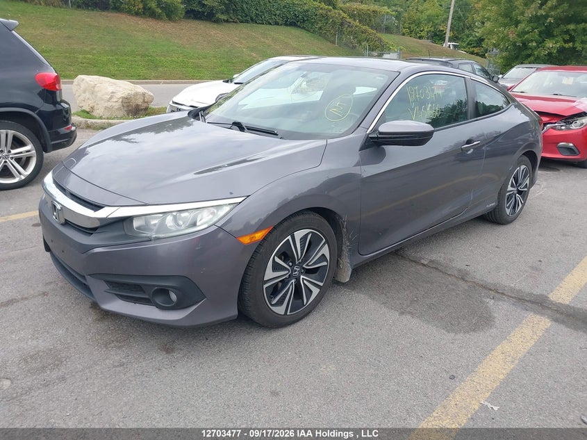 2018 Honda Civic, Удар ззаду, IAAI, VIN 2HGFC3A31JH451660 — фото 2