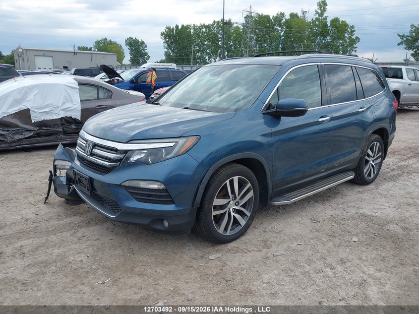 Vin: 5fnyf6h9xhb508772, lot: 3109169, honda pilot touring 20172