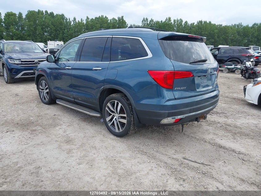 Vin: 5fnyf6h9xhb508772, lot: 3109169, honda pilot touring 20173