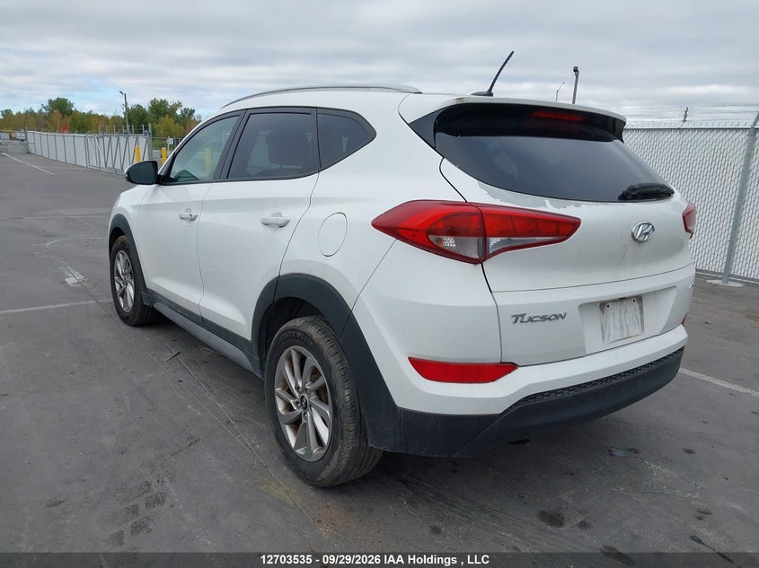 Vin: km8j3ca40hu282753, lot: 3109216, hyundai tucson premium 20173