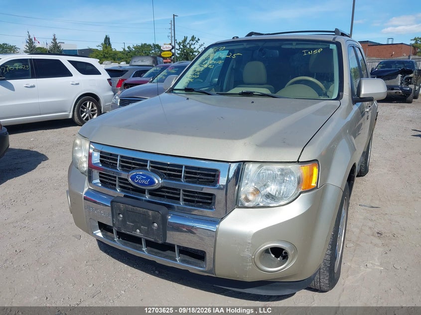 Vin: 1fmcu9egxbkc44642, lot: 3109309, ford escape limited 20112