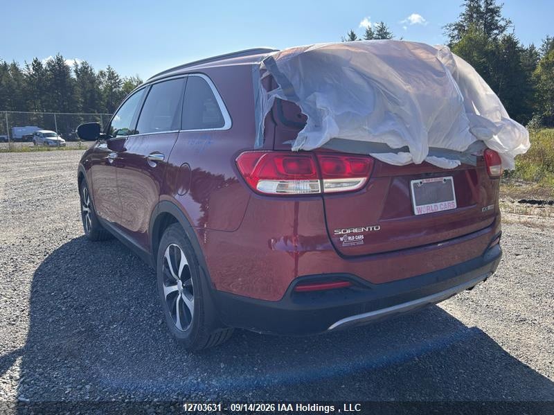 Vin: 5xyphda12hg233504, lot: 3109315, kia sorento ex 20173