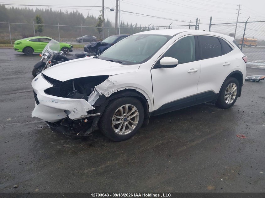 Vin: 1fmcu9g61mua73243, lot: 3109327, ford escape se 20212