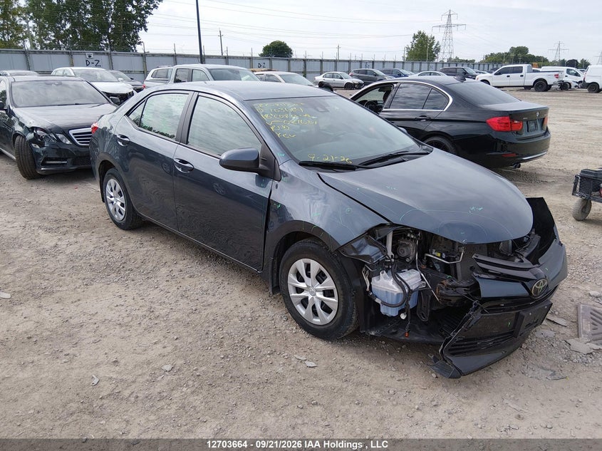 2018 Toyota Corolla Ce, Front, IAAI, VIN 2T1BURHE3JC087661