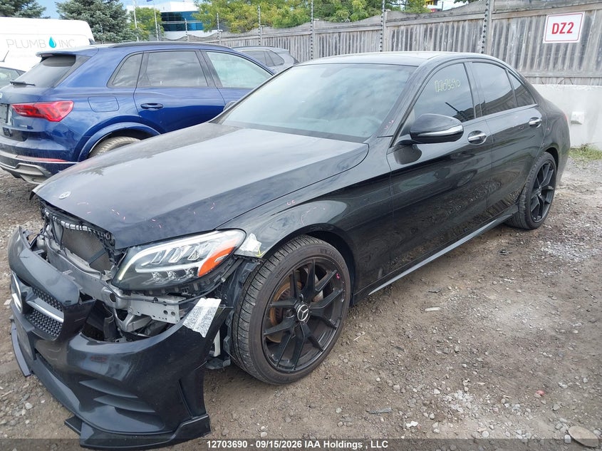 Vin: 55swf8eb2ku288088, lot: 3109375, mercedes-benz c 300 4matic 20192