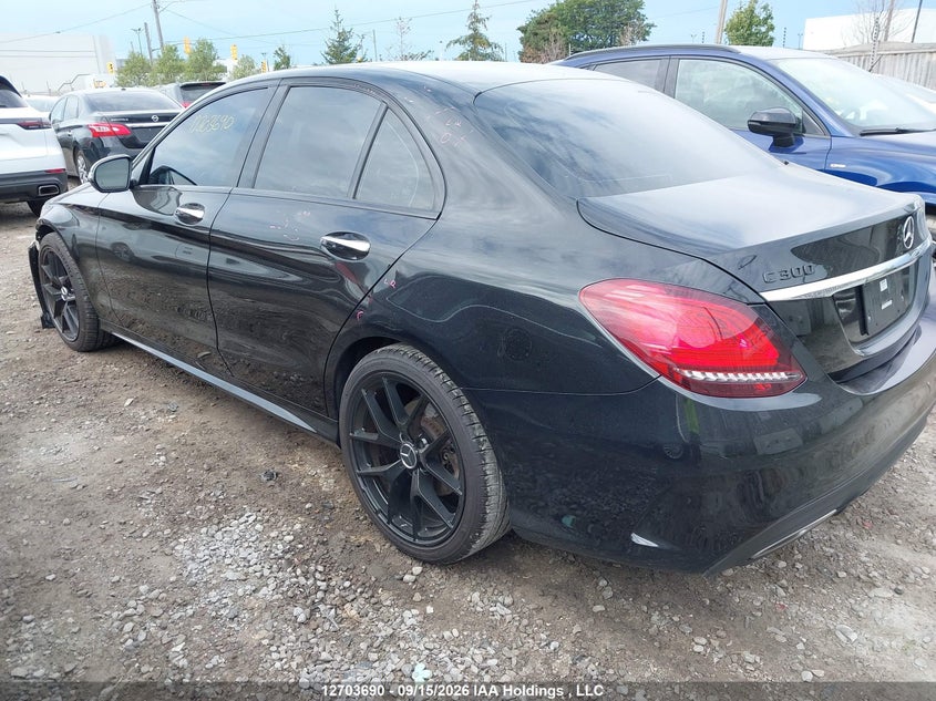 Vin: 55swf8eb2ku288088, lot: 3109375, mercedes-benz c 300 4matic 20193