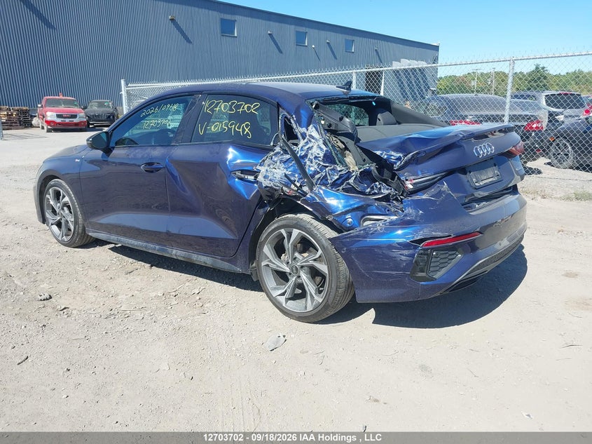 Vin: waulucgy1ra015948, lot: 3109387, audi a3 progressiv 20243