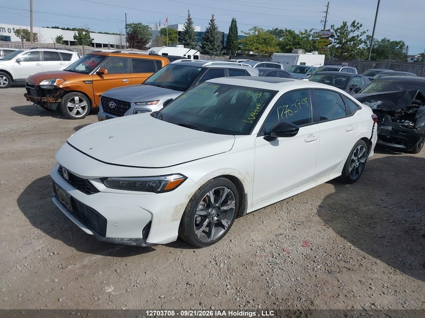 Vin: 2hgfe4f84th000262, lot: 3109393, honda civic sport hybrid/sport touring hybrid 20262