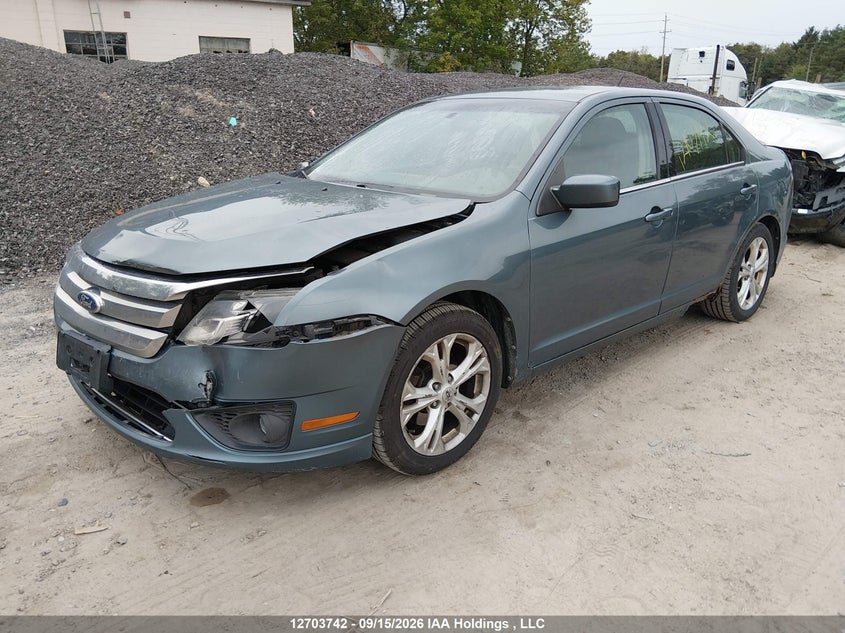 2012 Ford Fusion Se, Удар спереди, IAAI, VIN 3FAHP0HA6CR146716 — фото 2