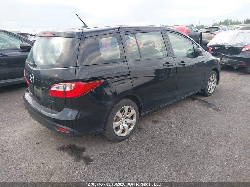 Vin: jm1cw2cl5d0157199, lot: 3109428, mazda 5 20134