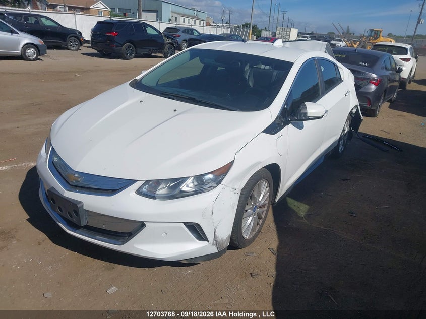 2017 Chevrolet Volt Premier, Rear, IAAI, VIN 1G1RB6S55HU200348 — photo 2