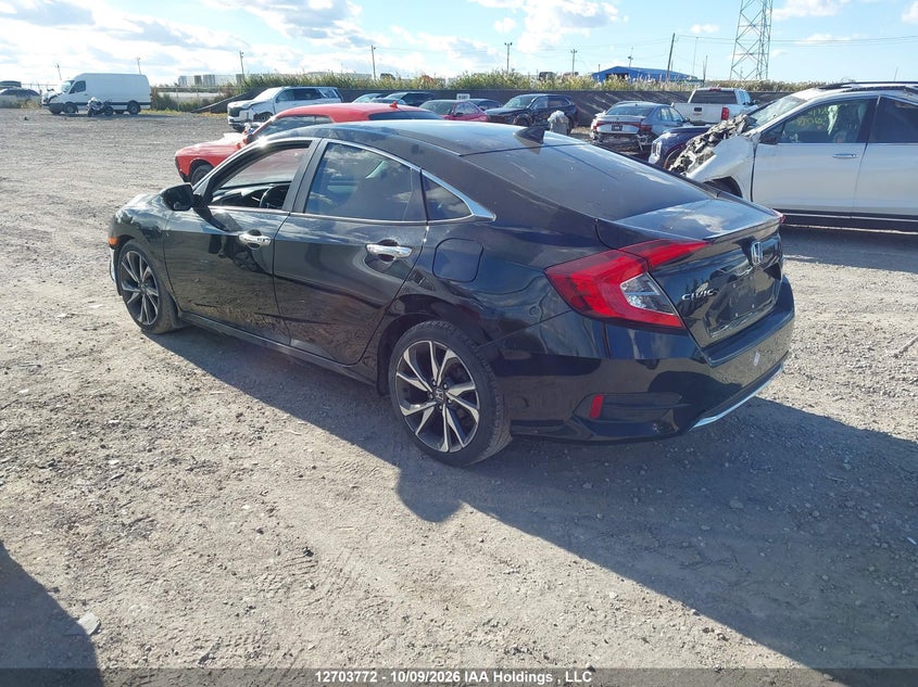 Vin: 2hgfc1f99lh102086, lot: 3109461, honda civic touring 20203