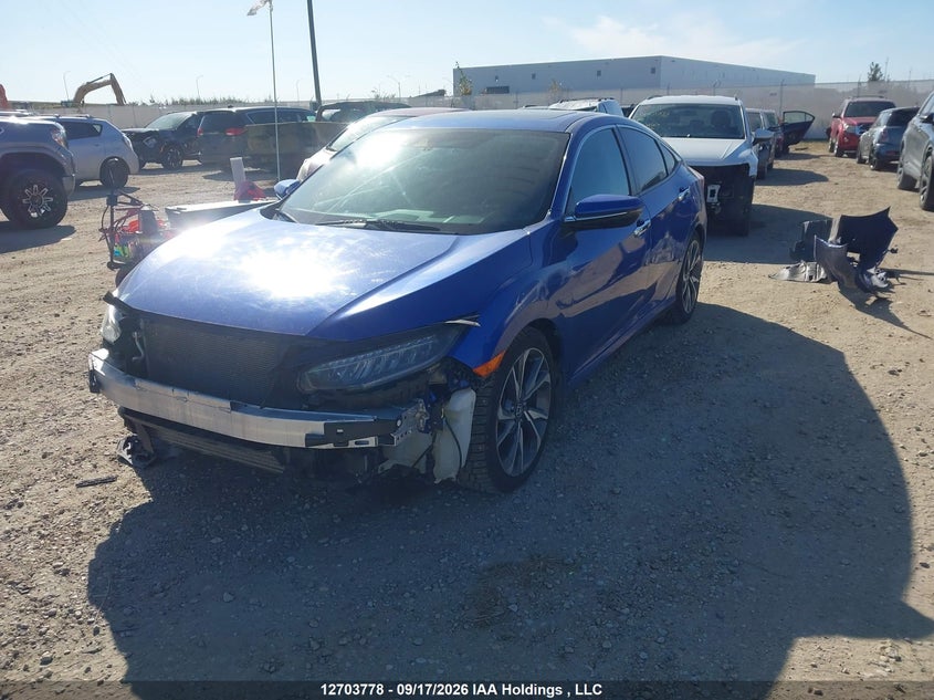 Vin: 2hgfc1f97kh103669, lot: 3109467, honda civic touring 20192