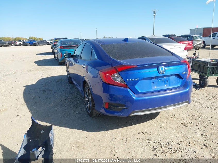 Vin: 2hgfc1f97kh103669, lot: 3109467, honda civic touring 20193