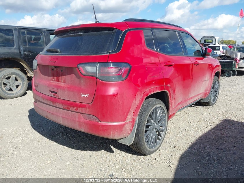 Vin: 3c4njdcn3pt512222, lot: 3109481, jeep compass limited 20234