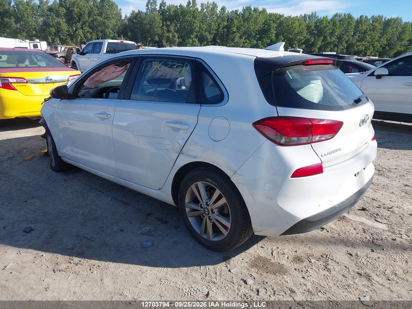 Vin: kmhh35le6ku117720, lot: 3109483, hyundai elantra gt 20193