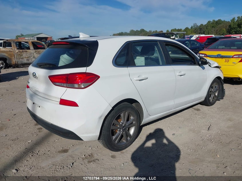 Vin: kmhh35le6ku117720, lot: 3109483, hyundai elantra gt 20194
