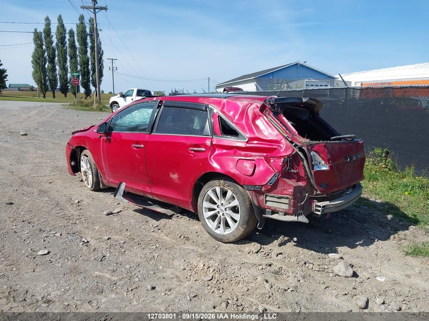 Vin: 4t3ba3bb8du044349, lot: 3109490, toyota venza le/xle 20133