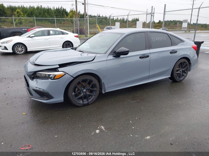 Vin: 2hgfe2f51nh126902, lot: 3109546, honda civic sport 20222