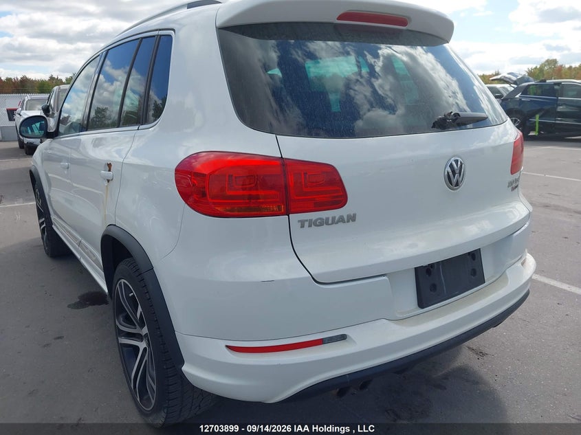 Vin: wvglv7ax6hk039559, lot: 3109590, volkswagen tiguan highline 20173