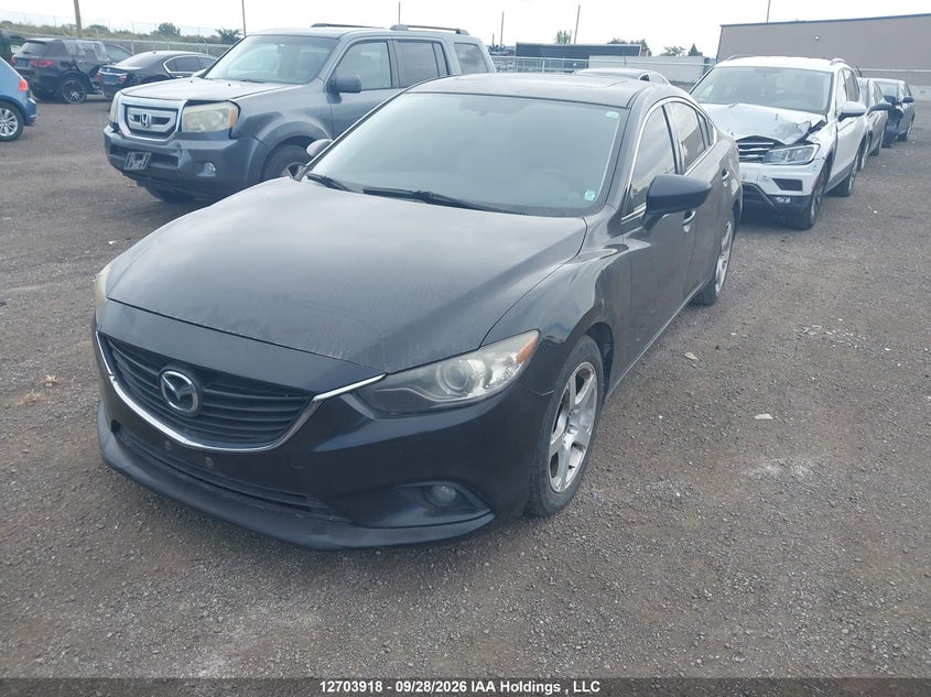 2014 Mazda Mazda6 Gt, Front, IAAI, VIN JM1GJ1W67E1114141 — photo 2