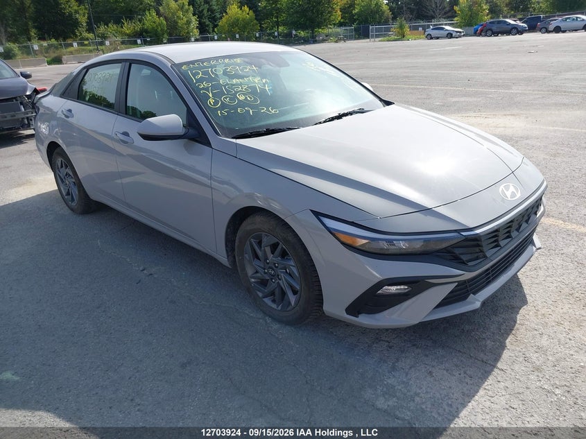 Vin: kmhlm4dg6tu152874, lot: 3109616, hyundai elantra sel sport 2026 img_1