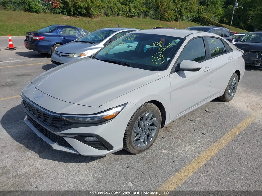 Vin: kmhlm4dg6tu152874, lot: 3109616, hyundai elantra sel sport 20262