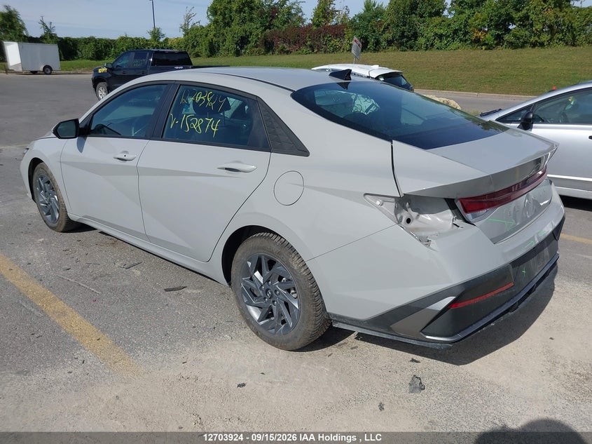 Vin: kmhlm4dg6tu152874, lot: 3109616, hyundai elantra sel sport 20263