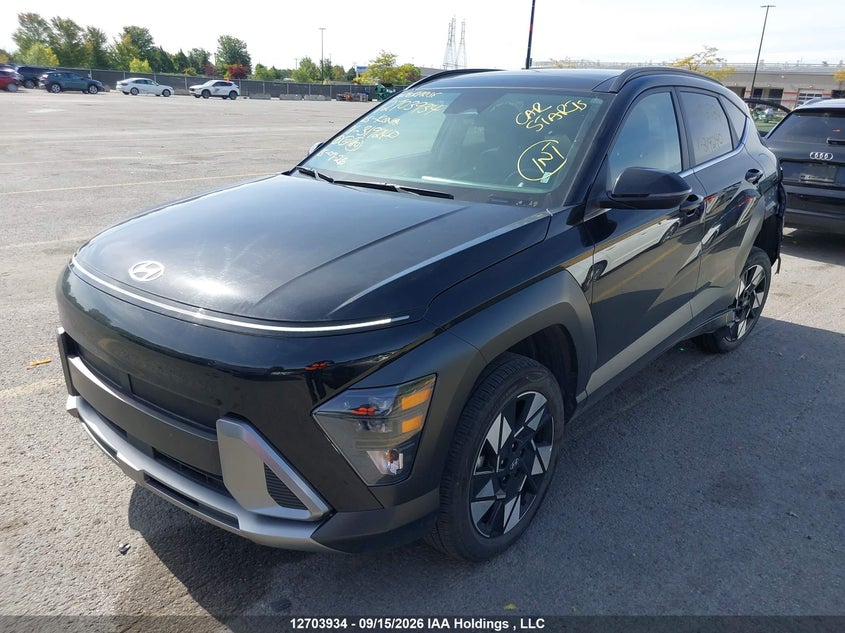 Vin: km8hccab9su319240, lot: 3109626, hyundai kona sel 20252