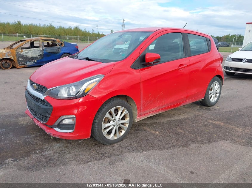2020 Chevrolet Spark, Удар спереду, IAAI, VIN KL8CD6SA7LC408873 — фото 2