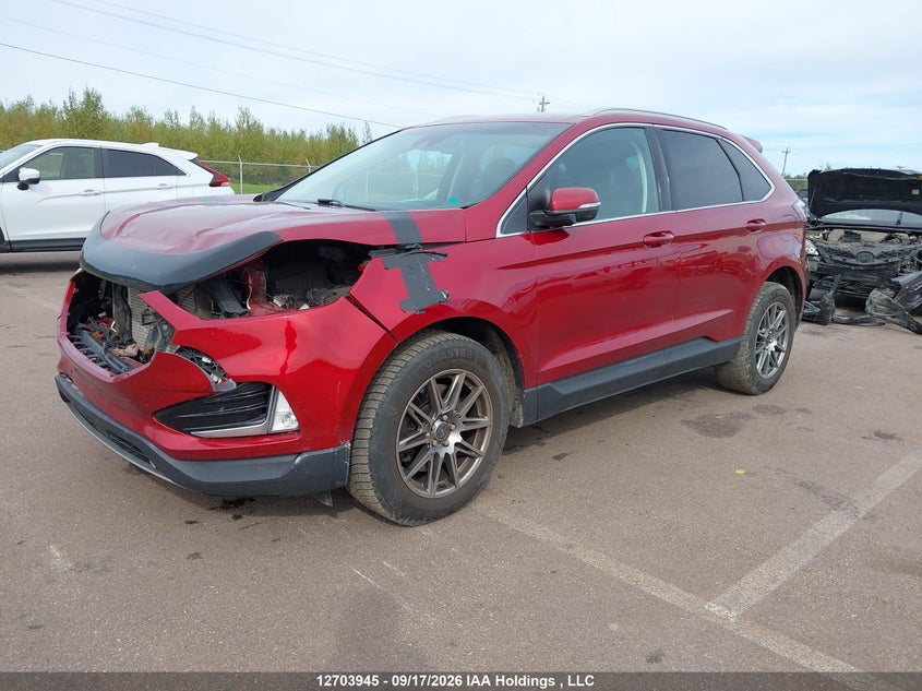 Vin: 2fmpk4j90kbb29009, lot: 3109643, ford edge sel 20192