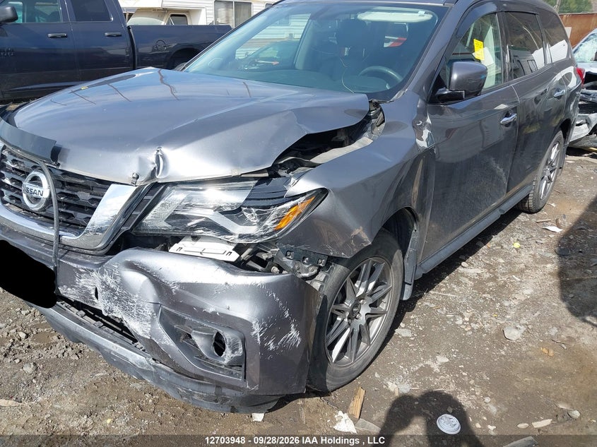 Vin: 5n1dr2mm8jc628738, lot: 3109647, nissan pathfinder s/sv/sl/platinum 20182