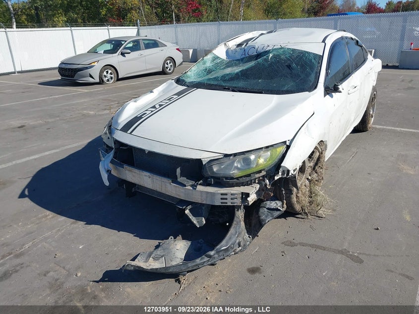 Vin: 2hgfc2e56jh000150, lot: 3109650, honda civic 20182