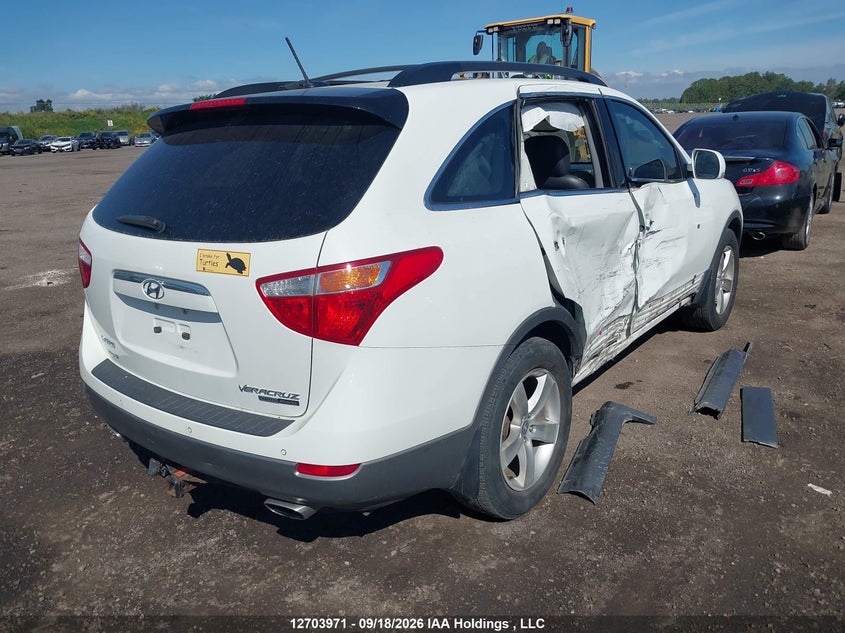 Vin: km8nudcc4cu197206, lot: 3109670, hyundai veracruz gls/limited 20124