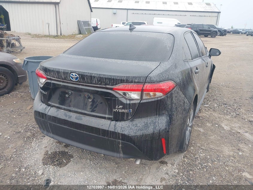 Vin: jtdbcmfe0r3039953, lot: 3109696, toyota corolla hybrid le 20244
