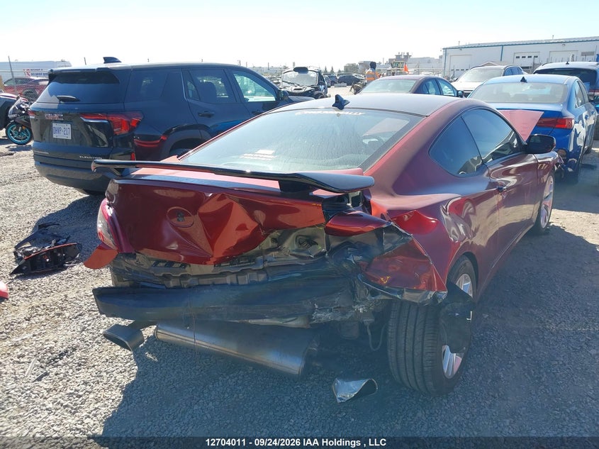 Vin: kmhht6kd6du087099, lot: 3109710, hyundai genesis 2.0t 20134