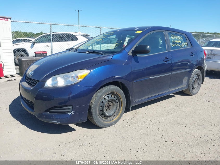 Vin: 2t1ku4ee9ac212489, lot: 3109736, toyota matrix 20102