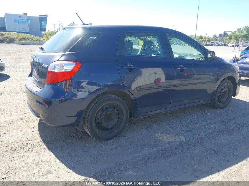 Vin: 2t1ku4ee9ac212489, lot: 3109736, toyota matrix 20104