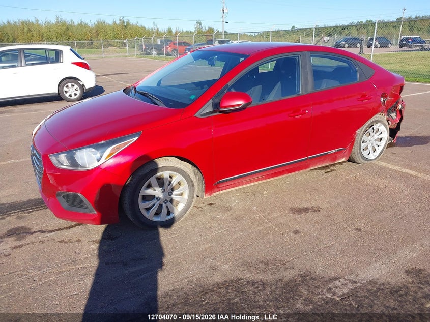 Vin: 3kpc24a3xke078190, lot: 3109769, hyundai accent se/sel 20192