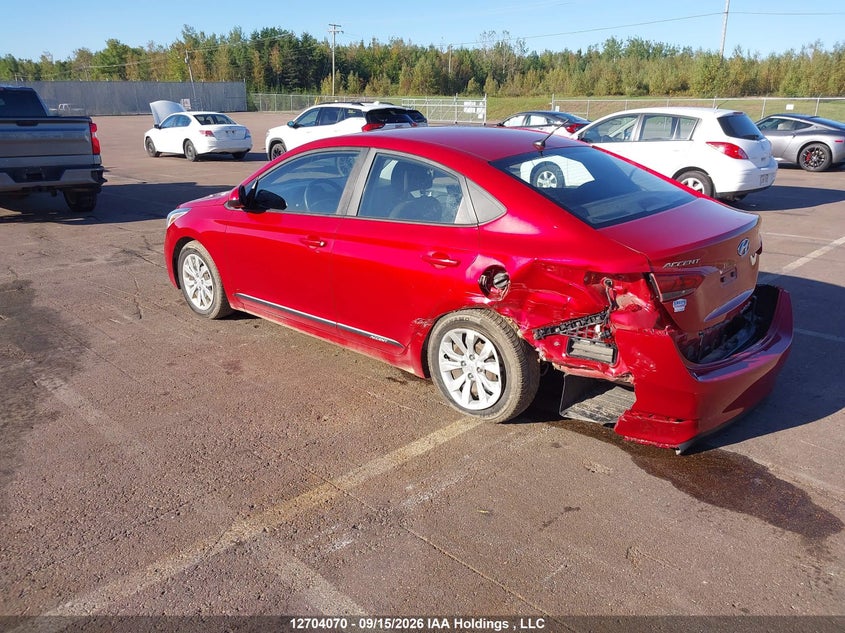 Vin: 3kpc24a3xke078190, lot: 3109769, hyundai accent se/sel 20193
